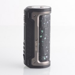 [Ships from Bonded Warehouse] Authentic LostVape Hyperion DNA 100C TC VW Box Mod - Green Splatter, 1~100W, Evolv DNA100C