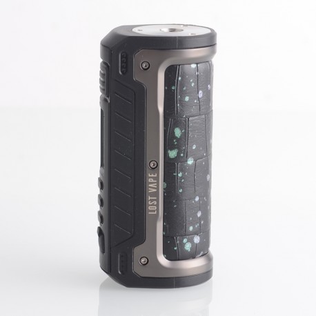 [Ships from Bonded Warehouse] Authentic LostVape Hyperion DNA 100C TC VW Box Mod - Green Splatter, 1~100W, Evolv DNA100C