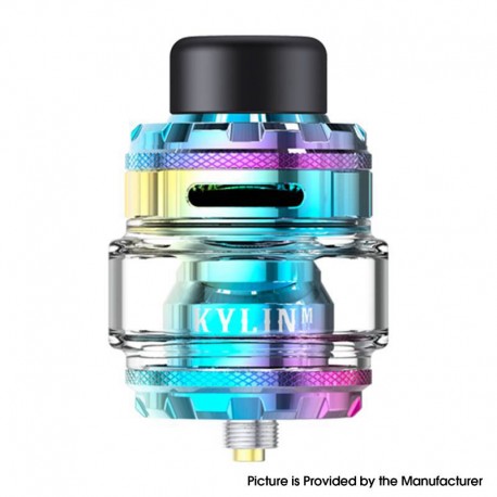 [Ships from Bonded Warehouse] Authentic VandyVape Kylin M Pro RTA Atomizer - Rainbow, 6.0ml / 8.0ml, 24.22mm