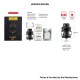 [Ships from Bonded Warehouse] Authentic VandyVape Kylin M Pro RTA Atomizer - Rainbow, 6.0ml / 8.0ml, 24.22mm