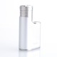 Authentic Vapefly Brunhilde SBS 100W Side by Side Box Mod - Silver, VW 5~100W, 1 x 18650 / 20700 / 21700