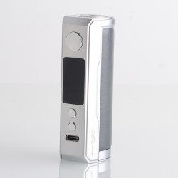 [Ships from Bonded Warehouse] Authentic Voopoo Drag X Plus Pro 100W VW Box Mod - Silver Grey, 5~100W, 1 x 18650 / 21700