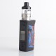 Authentic VandyVape Jackaroo Mini 128W TC VW Box Mod Kit - Resin Red Agate, VW 5~128W, 4000mAh, 4.0ml, 0.15ohm