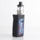 Authentic VandyVape Jackaroo Mini 128W TC VW Box Mod Kit - Resin Red Agate, VW 5~128W, 4000mAh, 4.0ml, 0.15ohm