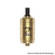 [Ships from Bonded Warehouse] Authentic GeekVape Z MTL Sub ohm Tank Atomizer - Gold, 2ml, 0.8ohm / 1.2ohm, 22.4mnm Diameter