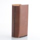 Authentic Steam Crave Hadron Pro DNA250C Box Mod Replacement Genuine Leather Case - Brown