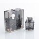 Authentic Rincoe Jellybox Nano Pod System Vape Mod Kit - Black Clear, 1000mAh, 2.8ml, 0.5ohm / 1.0ohm