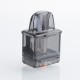 Authentic Rincoe Jellybox Nano Pod System Vape Mod Kit - Black Clear, 1000mAh, 2.8ml, 0.5ohm / 1.0ohm