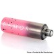 Authentic BMOR Sober 15W Pod Mod Starter Kit - Pink, 650mAh, 0.8ohm, 4.0ml