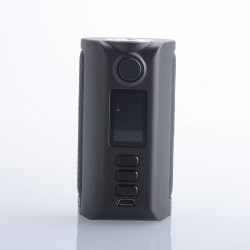 Authentic Dovpo Riva DNA250C 200W Box Mod - Black-Pure Black, VW 1~200W, 2 x 18650, Evolv DNA250C chipset