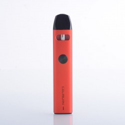 [Ships from Bonded Warehouse] Authentic Uwell Caliburn A2 Pod System Kit - Orange, 520mAh, 2.0ml, 0.9ohm, Draw /Button Activated