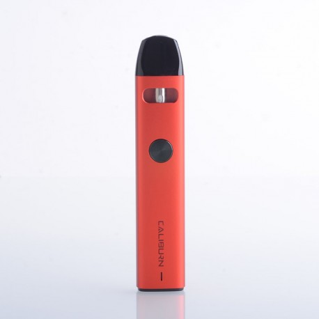 [Ships from Bonded Warehouse] Authentic Uwell Caliburn A2 Pod System Kit - Orange, 520mAh, 2.0ml, 0.9ohm, Draw /Button Activated