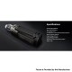 Authentic FreeMax Marvos 60W Pod Mod Kit - Gunmetal, 2000mAh, VW 5~60W, 4.5ml, 0.25ohm / 0.35ohm