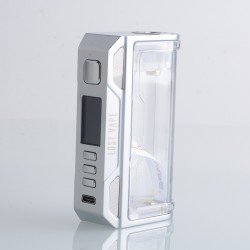 [Ships from Bonded Warehouse] Authentic LostVape Thelema Quest 200W VW Box Mod - Stainless Steel Clear, 5~200W, 2 x 18650