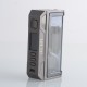 Authentic Lost Vape Thelema Quest 200W VW Box Mod - Gunmetal Clear, 5~200W, 2 x 18650