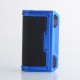 Authentic Lost Vape Thelema Quest 200W VW Box Mod - Matte Blue Carbon Fiber, 5~200W, 2 x 18650