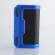 Authentic Lost Vape Thelema Quest 200W VW Box Mod - Matte Blue Carbon Fiber, 5~200W, 2 x 18650