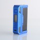 Authentic Lost Vape Thelema Quest 200W VW Box Mod - Matte Blue Carbon Fiber, 5~200W, 2 x 18650