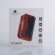 Authentic Lost Vape Thelema Quest 200W VW Box Mod - Matte Red Carbon Fiber, 5~200W, 2 x 18650