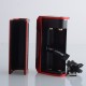 Authentic Lost Vape Thelema Quest 200W VW Box Mod - Matte Red Carbon Fiber, 5~200W, 2 x 18650