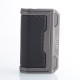 Authentic Lost Vape Thelema Quest 200W VW Box Mod - Gunmetal Carbon Fiber, 5~200W, 2 x 18650