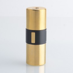 Bestia Mods Furia Style Mechanical Mod - Brass, 1 x 18650 / 20700, Black Ring
