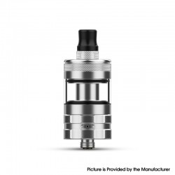 [Ships from Bonded Warehouse] Authentic Hellvape Wirice Launcher Mini Tank Atomizer - SS, 3ml / 5ml, 0.7ohm / 1.2ohm, 23mm