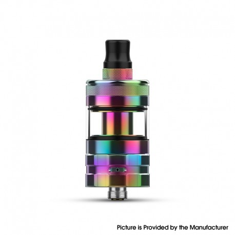 [Ships from Bonded Warehouse] Authentic Hellvape Wirice Launcher Mini Tank Atomizer - Rainbow, 3ml / 5ml, 0.7ohm / 1.2ohm, 23mm