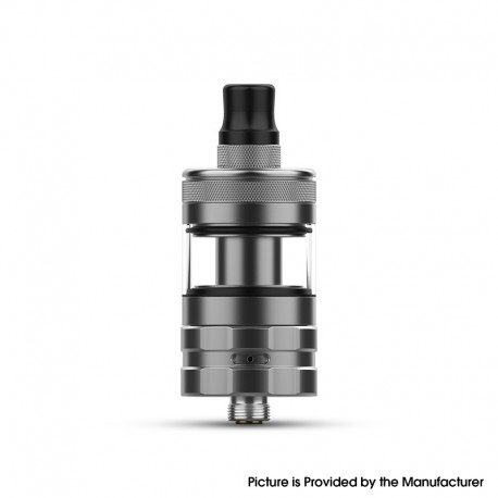 [Ships from Bonded Warehouse] Authentic Hellvape Wirice Launcher Mini Tank Atomizer - Gunmetal, 3ml / 5ml, 0.7ohm / 1.2ohm, 23mm