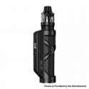 Authentic LostVape Cyborg Quest 100W TC VW Box Mod Kit with UB Pro Pod Tank - Matt Black Carbon Fiber, 5~100W, 5ml