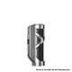 Authentic LostVape Cyborg Quest 100W TC VW Box Mod - Stainless Steel Carbon Fiber, 5~100W, 1 x 18650 / 20700 / 21700