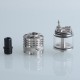 Authentic Ambition Mods Ripley MTL / RDL RDTA Rebuildable Dripping Tank Atomizer - Silver, 3.2ml, 22mm Diameter