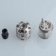 Authentic Ambition Mods Ripley MTL / RDL RDTA Rebuildable Dripping Tank Atomizer - Silver, 3.2ml, 22mm Diameter