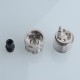 Authentic Ambition Mods Ripley MTL / RDL RDTA Rebuildable Dripping Tank Atomizer - Silver, 3.2ml, 22mm Diameter