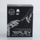 Authentic Ambition Mods Ripley MTL / RDL RDTA Rebuildable Dripping Tank Atomizer - Black, 3.2ml, 22mm Diameter