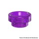 Authentic Damn Nitrous RDA Replacement Wide Bore 810 Drip Tip - Purple