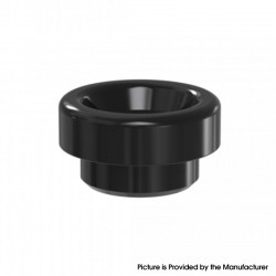 Authentic Damn Nitrous RDA Replacement Wide Bore 810 Drip Tip - Black