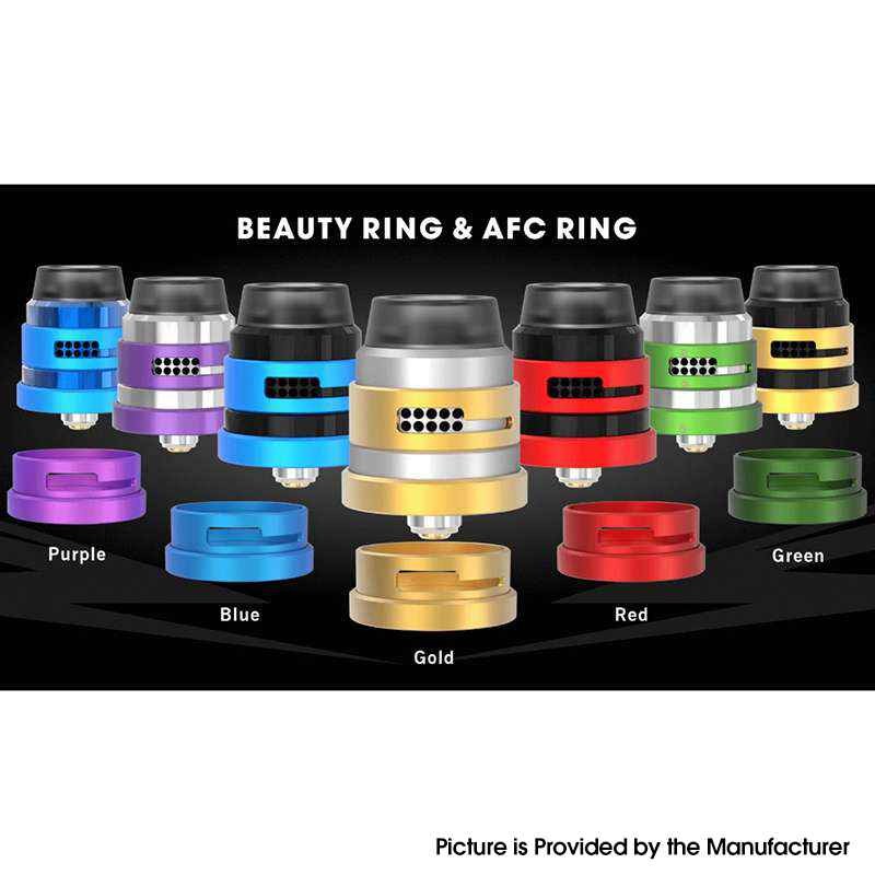 Buy Authentic Damn Vape Nitrous RDA Replacement Beauty Ring Blue
