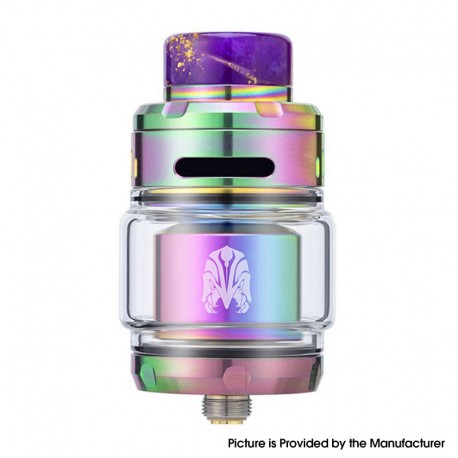 [Ships from Bonded Warehouse] Authentic OXVA Arbiter 2 RTA Rebuildable Tank Atomizer - Rainbow, 5ml, 26mm Diameter