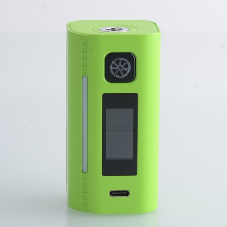 Authentic Asmodus Lustro 200W Touch Screen TC VW Variable Wattage Box Mod - Light Green, 5~200W, 2 x 18650