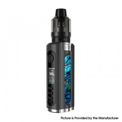 Authentic LostVape Grus V2 100W Box Mod Kit with UB Pro Pod - Black / Marine, 5~100W, 1 x 18650 / 20700 / 21700, 5ml