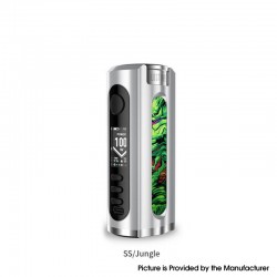 Authentic LostVape Grus V2 100W TC VW Box Mod - SS / Jungle, 5~100W, 200~600'F / 100~300'C, 1 x 18650 / 20700 / 21700