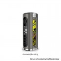 Authentic LostVape Grus V2 100W TC VW Box Mod - Gunmetal / Puzzling, 5~100W, 100~300'C, 1 x 18650 / 20700 / 21700