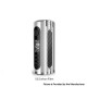 Authentic LostVape Grus V2 100W TC VW Box Mod - SS / Carbon Fiber, 5~100W, 200~600'F / 100~300'C, 1 x 18650 / 20700 /21700