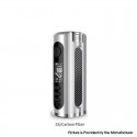 Authentic LostVape Grus V2 100W TC VW Box Mod - SS / Carbon Fiber, 5~100W, 200~600'F / 100~300'C, 1 x 18650 / 20700 /21700