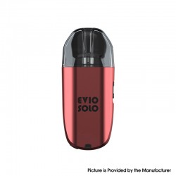 Authentic Joyetech EVIO SOLO Pod System Kit - Red, 1000mAh, 4.8ml, 08ohm / 1.20hm