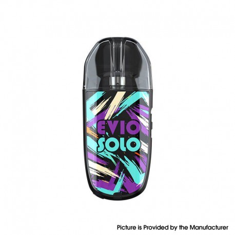 Authentic Joyetech EVIO SOLO Pod System Kit - Brush, 1000mAh, 4.8ml, 08ohm / 1.20hm