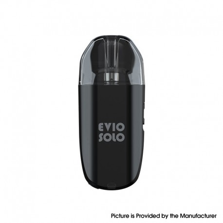 Authentic Joyetech EVIO SOLO Pod System Kit - Black, 1000mAh, 4.8ml, 08ohm / 1.20hm