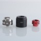 Authentic Mechlyfe x Fallout Screamer RDA Rebuildable Dripping Atomizer - Black, 24mm, BF Pin