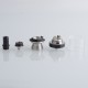 [Ships from Bonded Warehouse] Authentic Steam Crave Mini Robot Tube Mod + MTL RTA Kit - Black, 1 x 18650, 2.0ml / 3.0ml